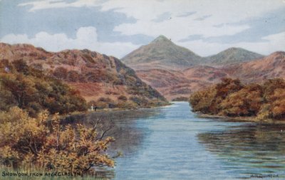 Snowdon, depuis Afon Claslyn - Alfred Robert Quinton